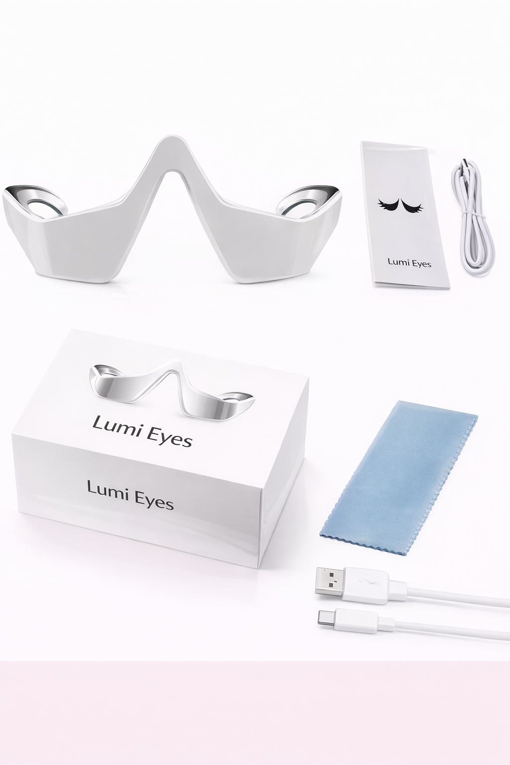 LumaSkin™ : Lunettes Anti-Cernes LED Rouge