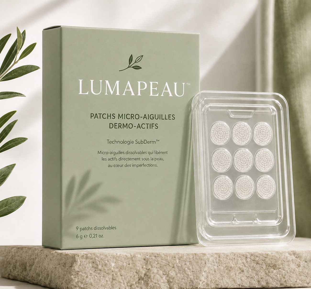 Patch LUMAPEAU — Micro-aiguilles Anti-Imperfections